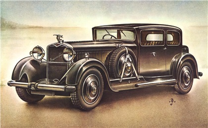 1930 Hispano Suiza H6C Million-Guiet Coach: Illustrated by Piet Olyslage
