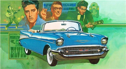 1957 Chevrolet Bel Air: Illustrated by Robert M. Moyer