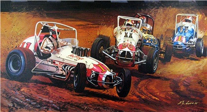 1973 U.S. Auto Club Sprint Car Races: Illustrated by William J. Sims