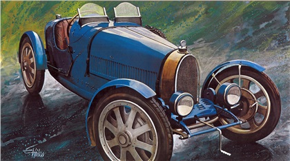 Bugatti Type 35 (1924): Illustrated by Edouard KÜHN