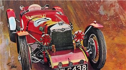 Riley 'Brooklands' (1929): Illustrated by Edouard KÜHN