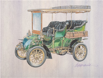 1904 Knox: Illustrated by Jerome D. Biederman