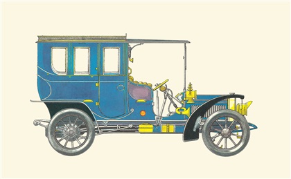 1907 Dixi U 35: Illustrated by Horst Schleef