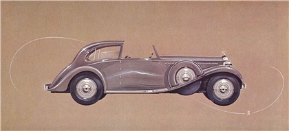 1937 Rolls-Royce Phantom III V-12 — 'The Third Wife': Artwork by Count Alexis de Sakhnoffsky