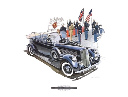 Lincoln Model K Convertible Sedan: Illustrated by Ken Dallison