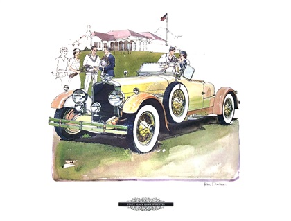 Stutz Black Hawk Speedster: Illustrated by Ken Dallison