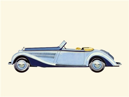 Horch 855 - Illustrated by Hans A. Muth