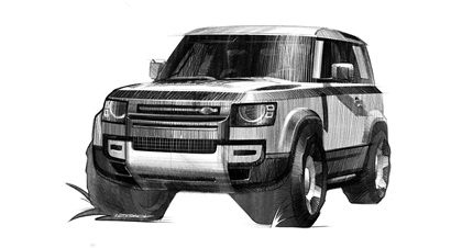 2019 Land Rover Defender – Illustrated by Anton Izotov