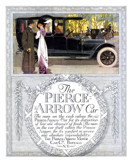 Pierce-Arrow Advertising Campaign (1912–1913)