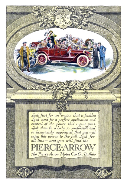 Pierce-Arrow Ad (December, 1912–February, 1913)