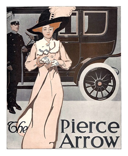 Pierce-Arrow Ad (August, 1909)