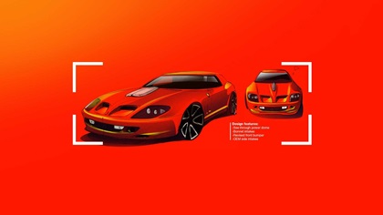 Ferrari Breadvan Homage by Niels van Roij Design – Design Sketch, 2018