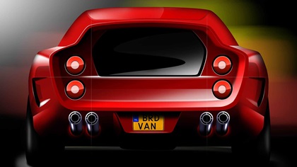 Ferrari Breadvan Homage by Niels van Roij Design – Design Sketch, 2018