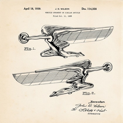 'Goddess of Speed' – Patent by J.D. Wilson