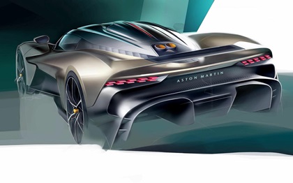 Aston Martin Valhalla (2022) – Design Sketch by Ondrej Jirec