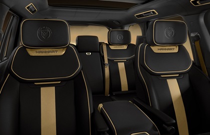 Manhart Vogue RV 650 (2022): Opulent Black And Gold Range Rover For The Middle East