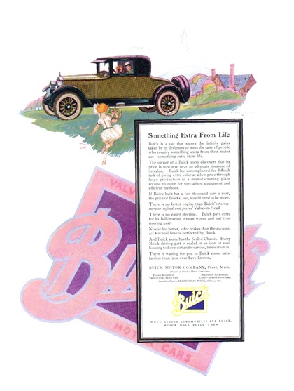 Buick Coupe Ad (June, 1925) – Illustrated by Floyd C. Brink
