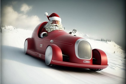 New rides for Santa: от саней и оленей к искусственному интеллекту