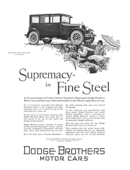 Dodge Brothers Advertising Campaign (1926–1927)