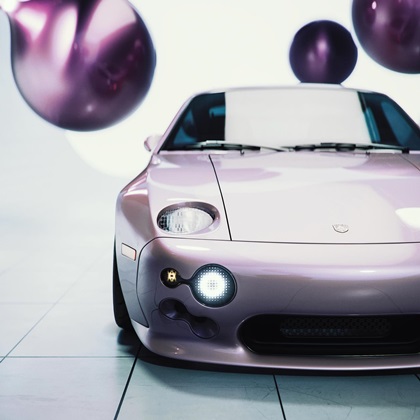 Porsche NEBULA 928 (2023): Art Car Concept by Daniel Arsham