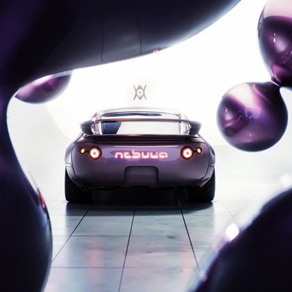 Porsche NEBULA 928 (2023): Art Car Concept by Daniel Arsham