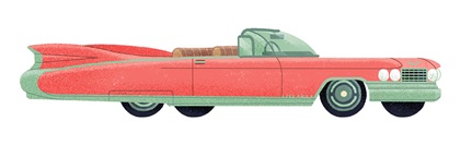 Cadillac Eldorado – Illustrated by MUTI Creative Studio