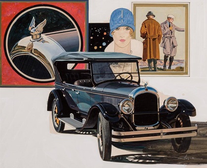1924 Chrysler B-70 Phaeton – Illustrated by Thomas Maclay Hoyne