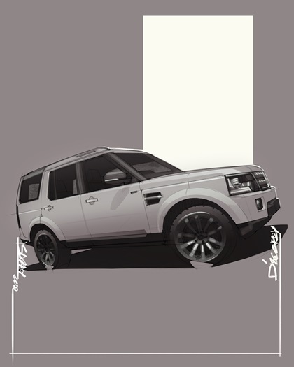Land Rover Discovery – Illustrated by Sajay Shinu