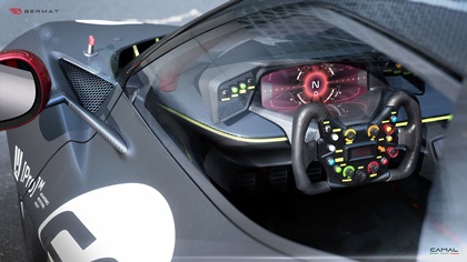 Bermat GT-Pista by Camal Studio (2021) – Interior