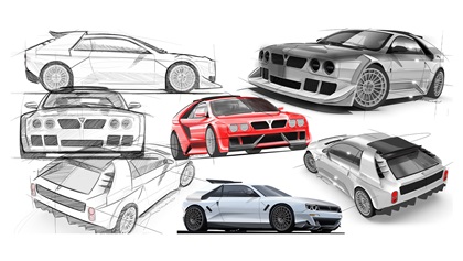 Grassi 044S (2023): 640-HP Homage To The Lancia Delta S4 Stradale