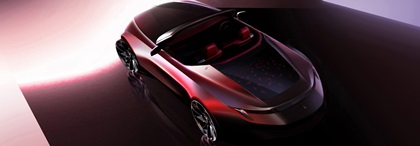 Rolls-Royce La Rose Noire Droptail (2023) – Design Sketch