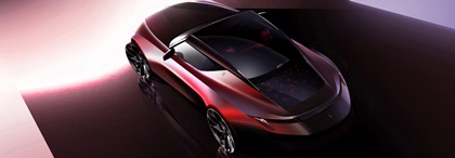 Rolls-Royce La Rose Noire Droptail (2023) – Design Sketch