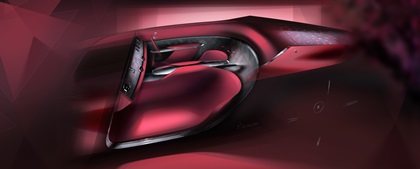 Rolls-Royce La Rose Noire Droptail (2023) – Design Sketch