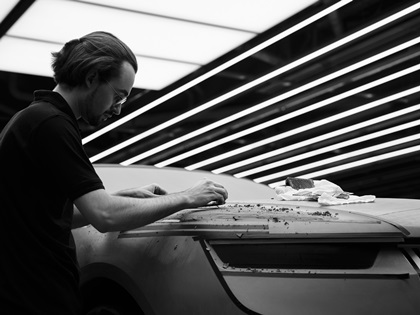 Rolls-Royce Droptail – Clay Modelling