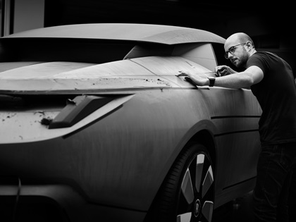 Rolls-Royce Droptail – Clay Modelling