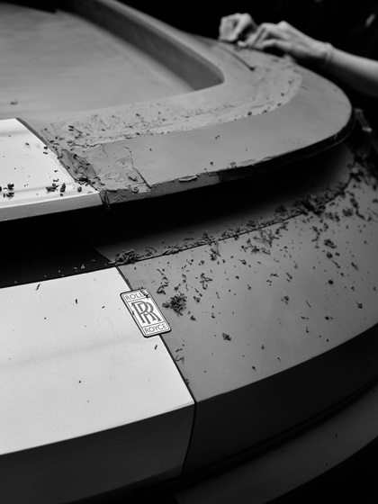 Rolls-Royce Droptail – Clay Modelling