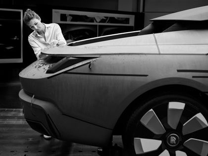 Rolls-Royce Droptail – Clay Modelling