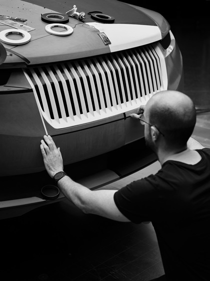 Rolls-Royce Droptail – Clay Modelling