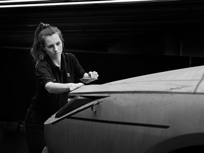 Rolls-Royce Droptail – Clay Modelling