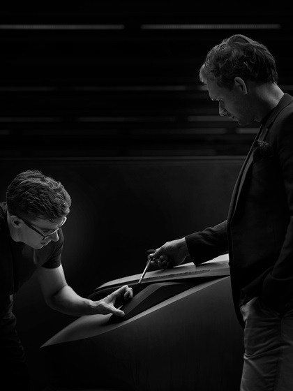 Rolls-Royce Droptail – Clay Modelling