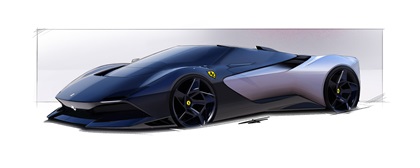 Ferrari SP-8 (2023) – Design Sketch