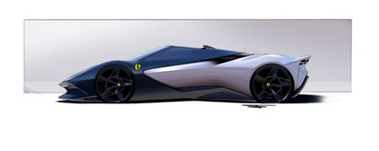 Ferrari SP-8 (2023) – Design Sketch