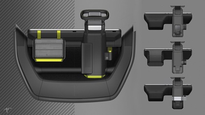 Canoo Pickup Truck (2021) – Design Sketch – Interior
