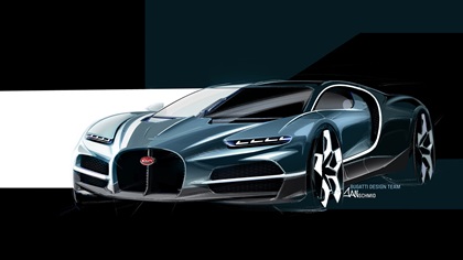 Bugatti Tourbillon (2026) – Design Sketch