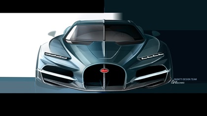 Bugatti Tourbillon (2026) – Design Sketch