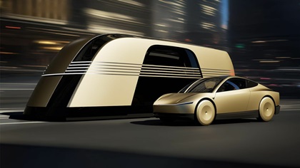 Tesla Cybercab and Robovan