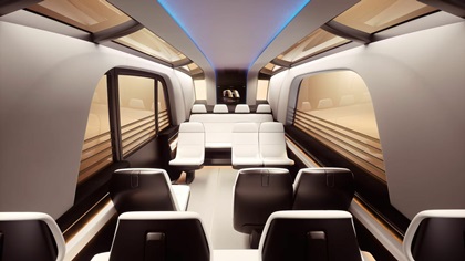 Tesla Robovan (2024) – Interior