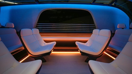 Tesla Robovan (2024) – Interior