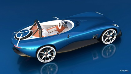 Scoperta by Camal Studio (2024): Caterham Seven in a Sexy Italian Dress