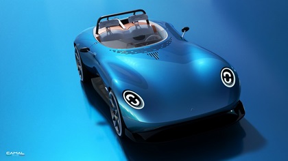 Scoperta by Camal Studio (2024): Caterham Seven in a Sexy Italian Dress